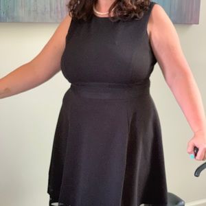 Black Calvin Klein dress